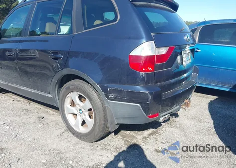 2008 BMW X3 3.0Si z USA, uszkodzony, nr VIN WBXPC93438WJ06141